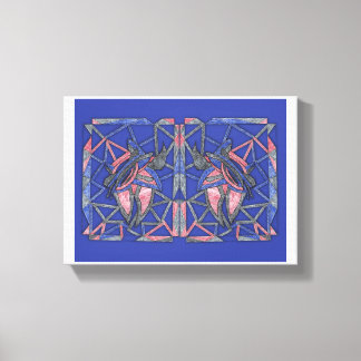 Toile Waves of Expression Abstract Canvas Art