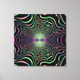 Toile Web Abstraite fragmentée