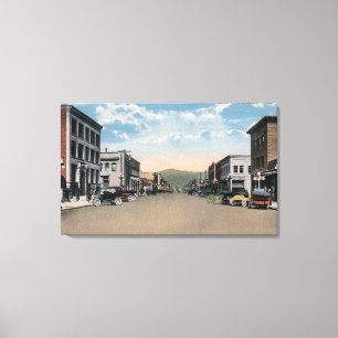 Toile Wenatchee, scène d'avenue de WashingtonWenatchee #