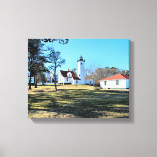 Toile West Chop Lighthouse Marthas Vineyard Canvas Impri
