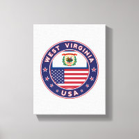 West Virginie, USA States, West Virginie affiche