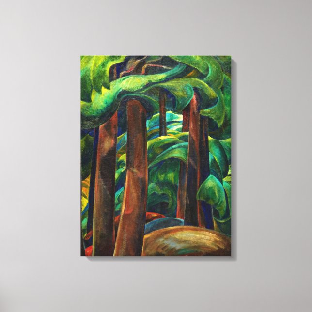 Toile Western Forest, 1931 par Emily Carr (Recto)