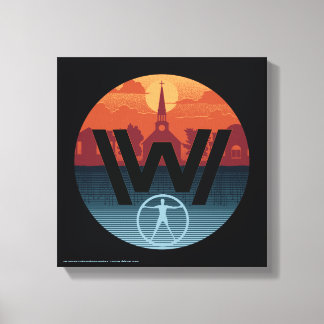 Toile Westworld | Logo de l'église Escalante