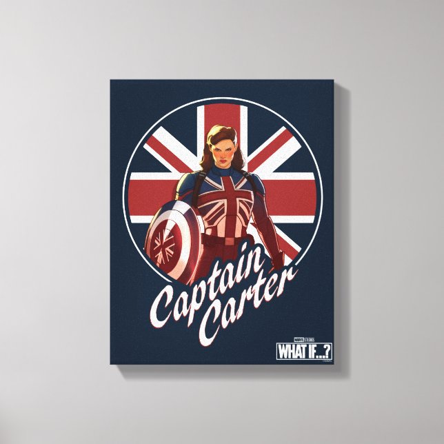 Toile What If…? | Captain Carter Union Jack (Recto)