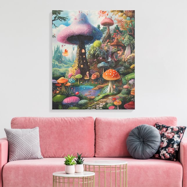 Toile Whimsy-Enchanted-Forest (Insitu(Salon))