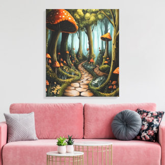 Toile Whimsy-Enchanted-Forest