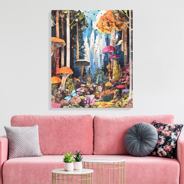 Toile Whimsy-Enchanted-Forest (Insitu(Salon))