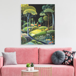 Toile Whimsy-Enchanted-Forest
