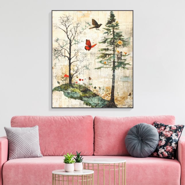 Toile Whimsy-Enchanted-Forest (Insitu(Salon))