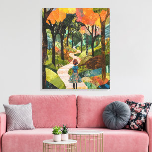 Toile Whimsy-Enchanted-Forest