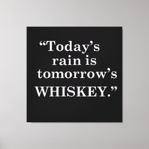 Toile Whiskey cite d'étranges paroles d'alcool