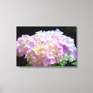 Toile Whisper du matin - Hydrangea violet