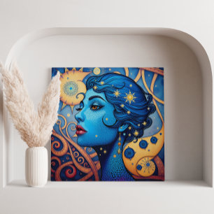 Toile Whispers en point et courbe