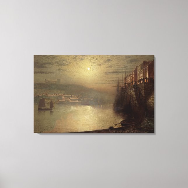 Toile Whitby (huile sur toile) (Recto)