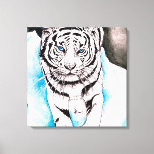Toile White Siberian Tiger Sow
