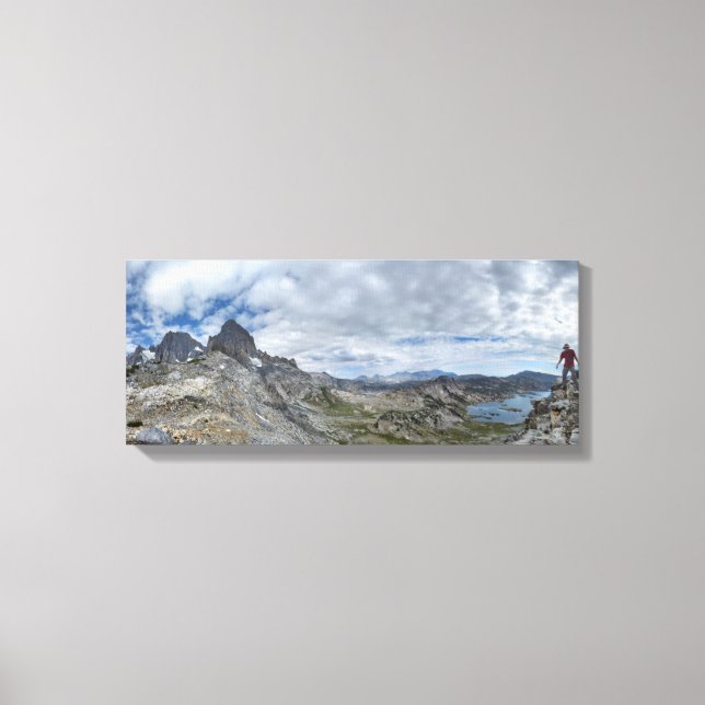 Toile Whitebark Pass Nydiver au lac Garnet - Sierra (Recto)