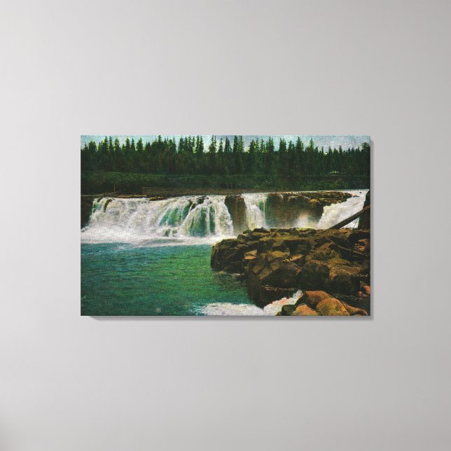 Toile Willamette Falls in Portland 2 (Recto)
