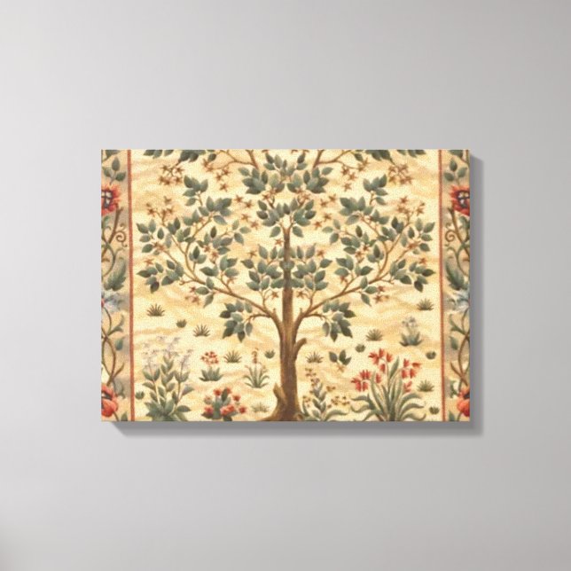 Toile William Morris Arbre De Vie (Recto)