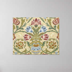 Toile William Morris Brocade Motif de fond d'écran flora