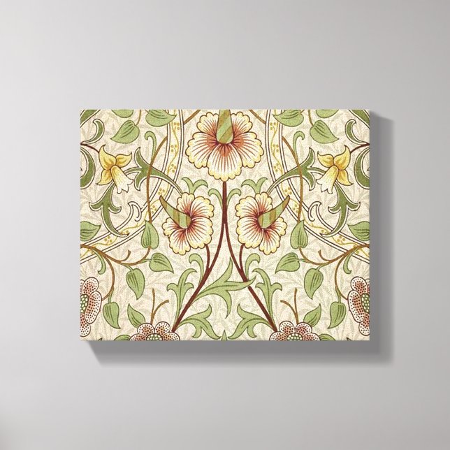Toile William Morris Daffodil Fond d'écran classique (Recto)