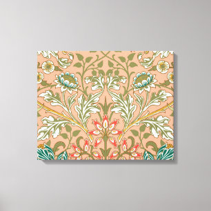 Toile William Morris Hyacinth Flower Rose Art