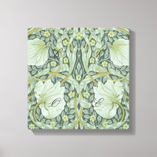 Toile William Morris, motif Art nouveau, art magnifique (Recto)