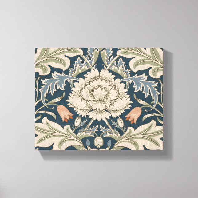 Toile William Morris Severn Floral Garden Flower Classic (Recto)