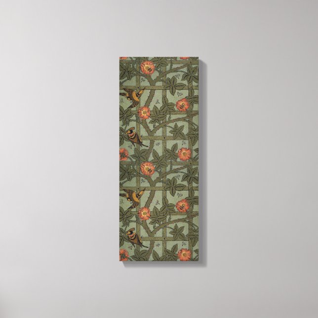 Toile William Morris Trellis Wallpaper Art (Recto)