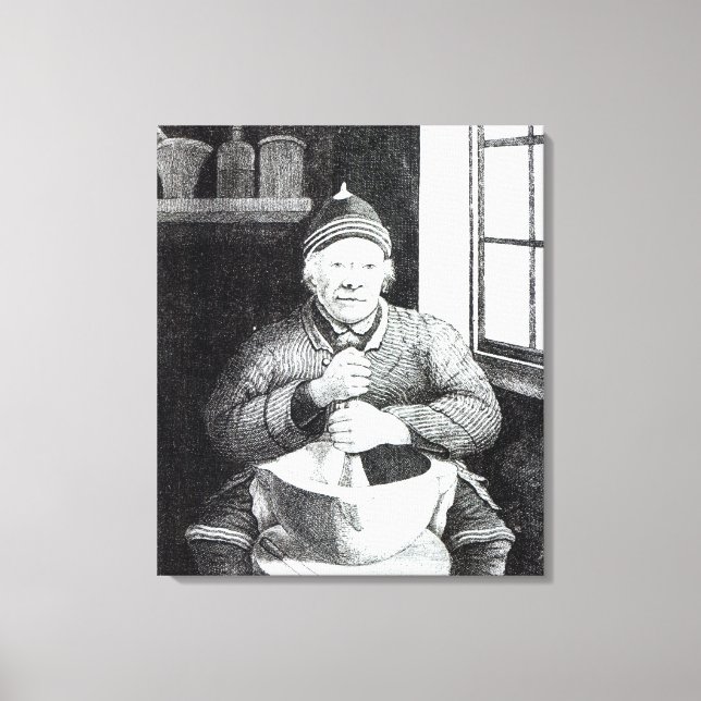 Toile William Wilson, communément appelé Mortar Willie (Recto)