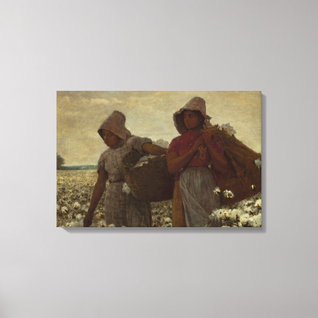 Toile Winslow Homer - Les Sickers En Coton (Recto)