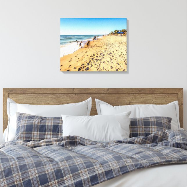Toile Winter Beach (Insitu(Chambre))