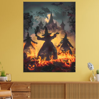 Toile Witching Hour Ritual – Fire Dance of the Three Sis