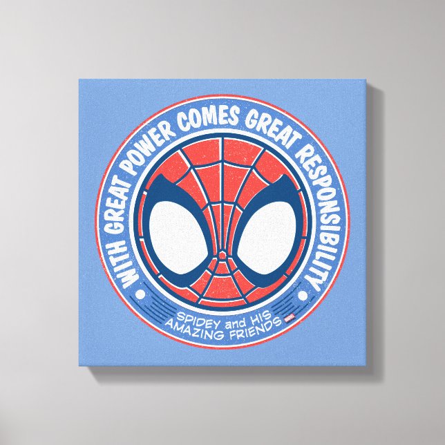 Toile With Great Power Comes Great Responsibility (Recto)