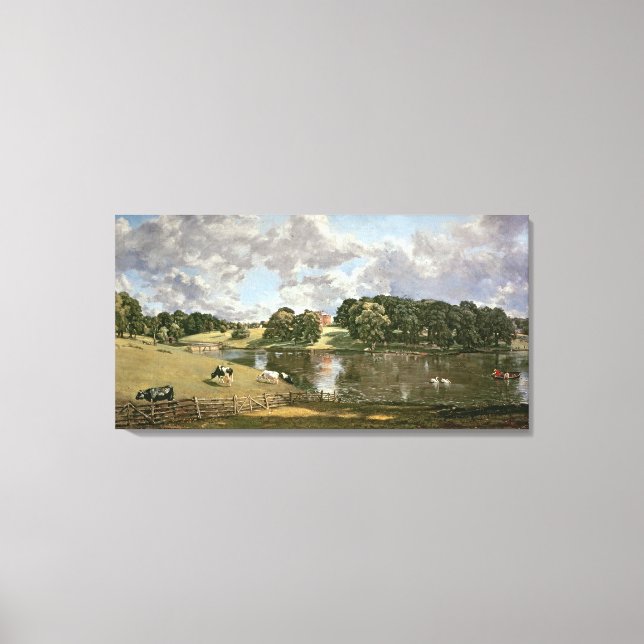 Toile Wivenhoe Park, Essex, 1816 (Recto)
