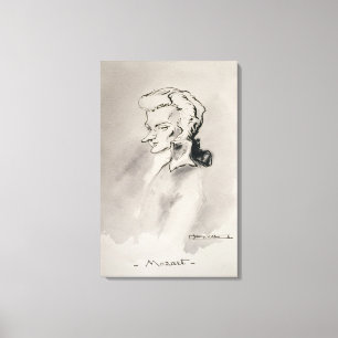 Toile Wolfgang Amadeus Mozart