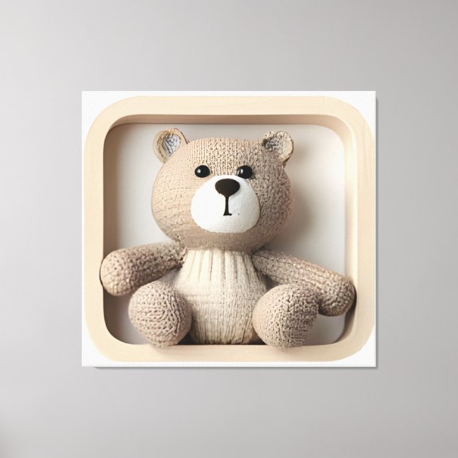 Toile Wonder Wall Art intemporel Teddy (Recto)