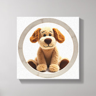Toile Wonder Wall Art Loyal Puppy Love