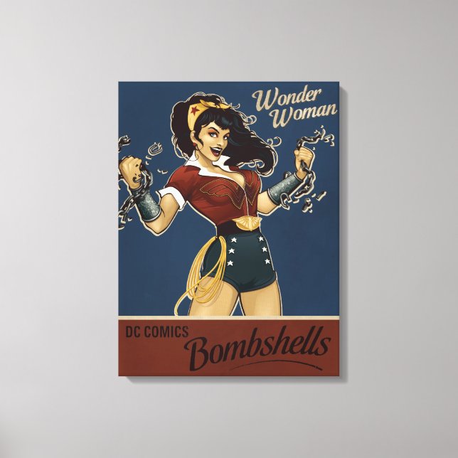 Toile Wonder Woman Bombshell (Recto)