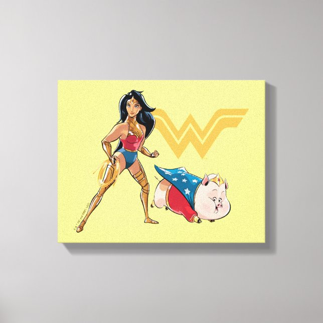 Toile Wonder Woman & PB (Recto)