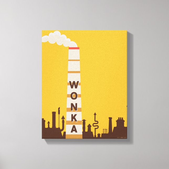 Toile Wonka Factory Silhouette (Recto)