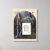 Yeats "L'Enfant Volé" Vidéo Poème Art Canvas