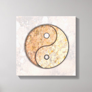 Toile Yin Yang Rock Art Talking Canyons, Nouveau-Mexique
