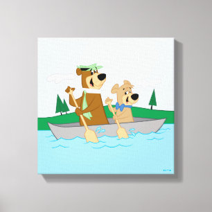 Toile Yogi Bear et Boo Boo Fun Canoe Adventure