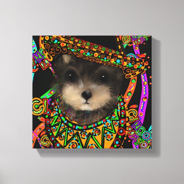 Toile Yorkie Poo (Recto)