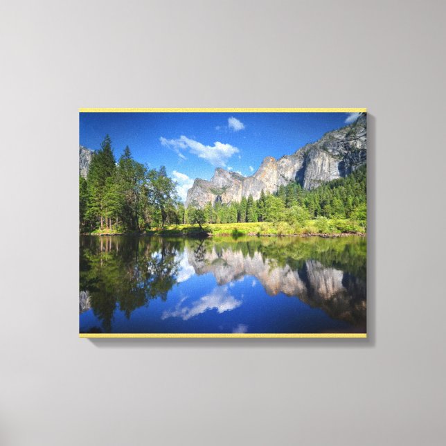 Toile Yosemite Reflection (Recto)