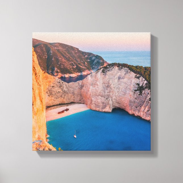 Toile Zakynthos, Grèce. (Recto)