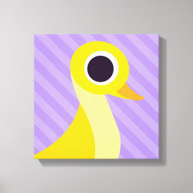 Toile Zander le canard (Recto)