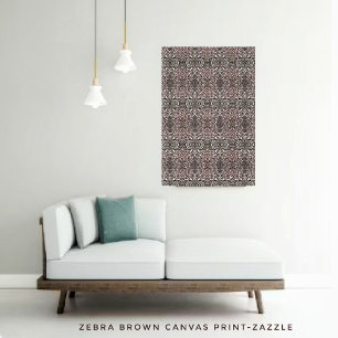 Toile Zebra Brown