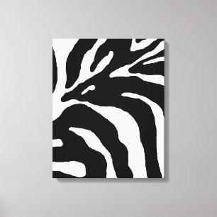 Toile Zebra Stripe Poster de animal