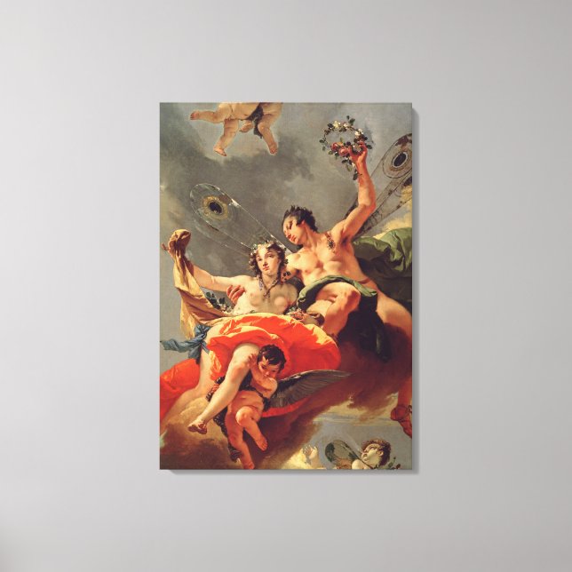 Toile Zephyr et Flora (Recto)